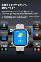 2025 nuevo para reloj inteligente hombres mujeres 1,85 pulgadas HD AMOLED pantalla completa táctil IP68 impermeable Bluetooth llamada SmartWatch - details 13