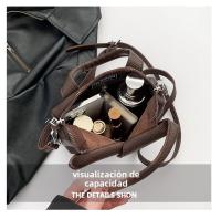 Nueva camisa versátil de moda 2025 con diseño de lichi para mujer, bolso de diseño simple con un solo hombro para mujer - details 6