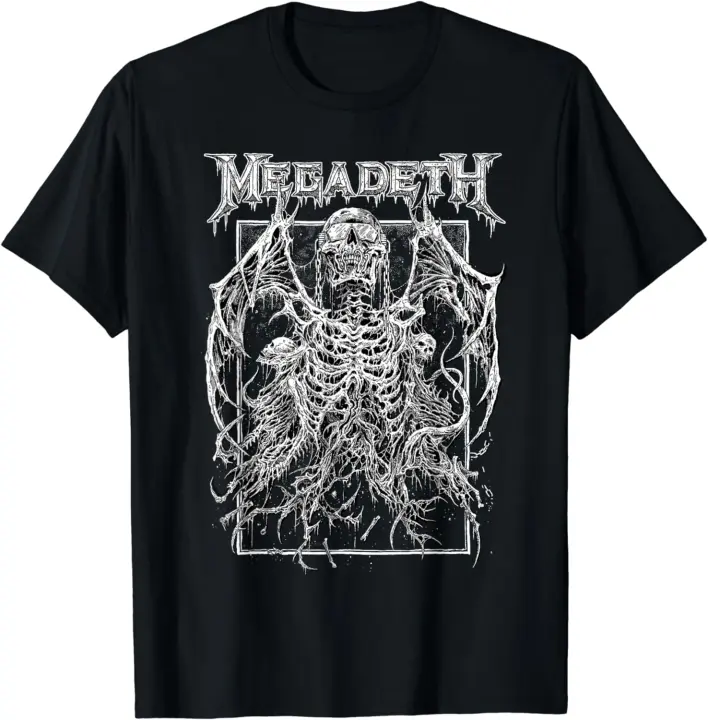 Camiseta Megadeth Vic Rising Moda para Hombres Camisetas - 1