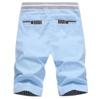 Pantalones Cortos de Algodón para Hombres Ouwu Moda de Verano Casual Talla Grande 4XL Ropa de Playa - details 7