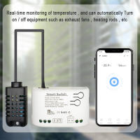 EWeLink-interruptor inteligente de temperatura y humedad, temporizador con WiFi, Control remoto, Sensor inteligente de sonda de temperatura y humedad - details 7