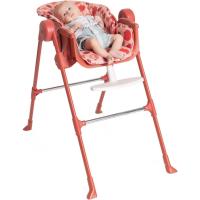 para niños de 6 meses a 3 años (15 kg), trona reclinable con altura y reposapiés ajustables, 4 ruedas, plegable, Azul - details 18
