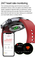 Reloj inteligente de grado médico 2025 para hombres, tratamiento láser, tres ECG altos + PPG, glucosa en sangre, temperatura corporal, llamada BT, relojes inteligentes de salud - details 21