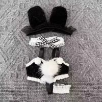 Traje con capucha, ropa de muñeca de algodón, dibujos animados Kawaii, sin atributos, ropa para muñecas, vestido encantador, accesorios para muñecas - details 11