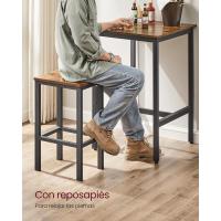 Mesa de Bar con Taburetes Mesa Comedor con 2 Sillas Mesa de Cocina Pequeña Taburetes de Barra - details 7