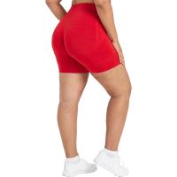 Pantalones cortos ajustados sin costuras para mujer, Shorts de Yoga para entrenamiento, trajes suaves de cintura alta, ropa deportiva para Fitness, novedad - details 7