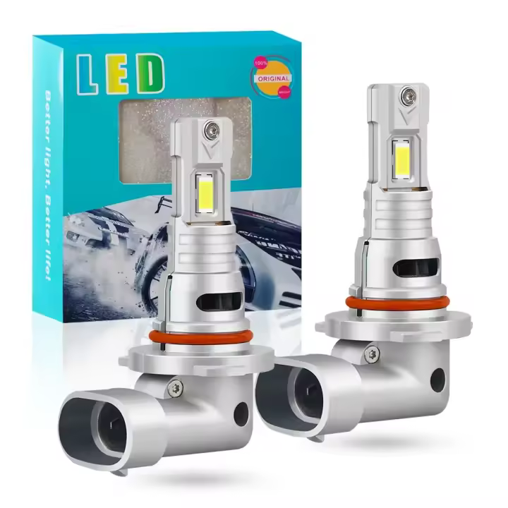 Luces de Neblina de Coche LED H7 Chips LED Mini de Cabeza Bulbos de Faro Inalámbricos 12V con Ventilador Para H4, H11, H8, 9005, 9006 - 1