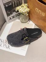 Medias zapatillas de imitación de diamantes Baotou de suela gruesa, ligeras y versátiles para mujer - details 4