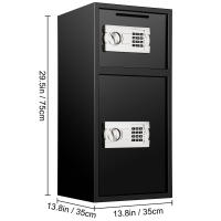 Caja de Seguridad de Acero Succebuy Doble Puerta Cerradura Digital 2.6 Pies - details 1