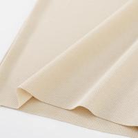 Pantalones anchos hasta el tobillo para mujer Pantalón informal de cintura elástica sólido, pantalones sueltos de seda de hielo, primavera y verano - details 16
