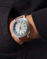 Reloj de Cuarzo de Lujo XINEW Diseño Simple Deportivo Banda de Cuero Regalo de Moda Bajo para Hombres Marca Leten - details 15