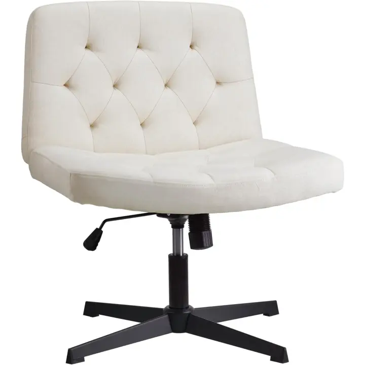 Respaldo Medio,Silla de Oficina,Ancha sin Ruedas,Silla ergonómica para Juegos,Silla - 1