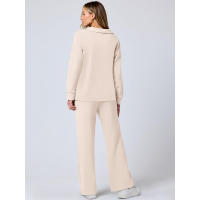 Damas 2 Conjunto2025Sudadera de moda de primavera y otoño，Traje deportivo y de ocio - details 4