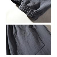 Pantalones de Verano para Hombre Finos, Informales, Versátiles 100% Algodón Puro hasta la Tobillera - details 15