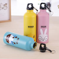 Termo portátil de 500ml para niños, botella de agua bonita para la escuela, frasco de vacío de animales encantadores para deportes al aire libre, Camping y senderismo - details 1