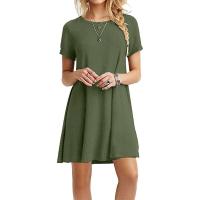 Vestido brillante de manga corta para mujeres europeas y americanas nuevas - details 1