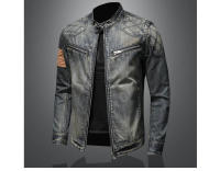 Chaquetas vaqueras de algodón para hombre, cortavientos Retro, ropa de moda, Otoño e Invierno - details 1