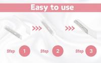 Cabezas de reemplazo hojas compatibles con el toque final Dermaplane Glo iluminado facial