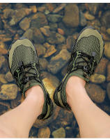 Zapatos de agua de verano para hombre, zapatos para caminar descalzos, zapatos para agua al aire libre de secado rápido, zapatos de natación transpirables, sandalias de playa para Surf - details 7