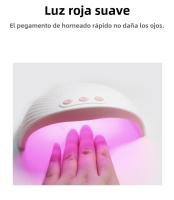Lámpara de Manicura de Alta Potencia Roja Secado Rápido Uñas Bellezas Inteligentes Sensor de Máquina de Uñas - details 5