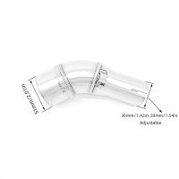 Motorcycle Middle Exhaust pipe Adapter Elbow Connect Link Tube For YAMAHA YZF R25 R3 MT-03 MT25 Motorbike Modified link pipe - details 2