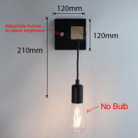 Lámpara de Pared Retro Vintage de Madera PARKSON Iluminación Interior E27 para Sala de Estar y Dormitorio Material de Luz de Madera Lacada Equipo de Iluminación Interior - details 5