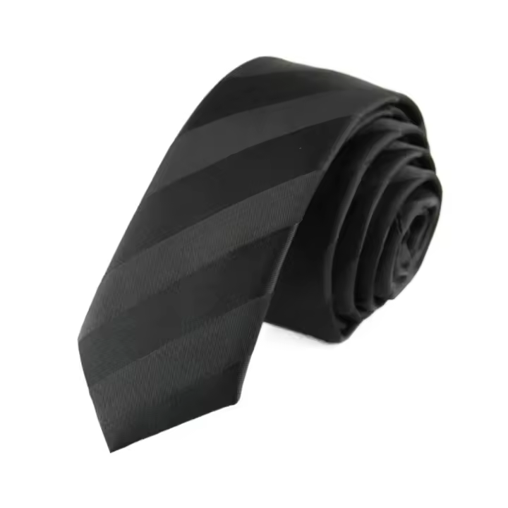 Corbatas de cuello estrecho de 5CM a la moda Fáciles de atar, corbata formal de negocios ajustable, accesorios para el cuello, corbata de boda para hombres y oficina - 1