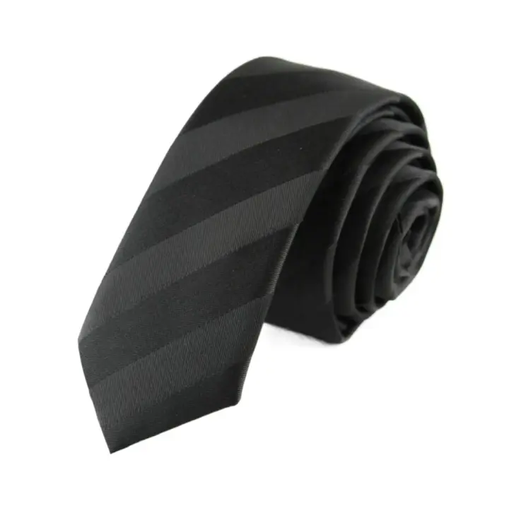 Corbatas de cuello estrecho de 5CM a la moda Fáciles de atar, corbata formal de negocios ajustable, accesorios para el cuello, corbata de boda para hombres y oficina - 1