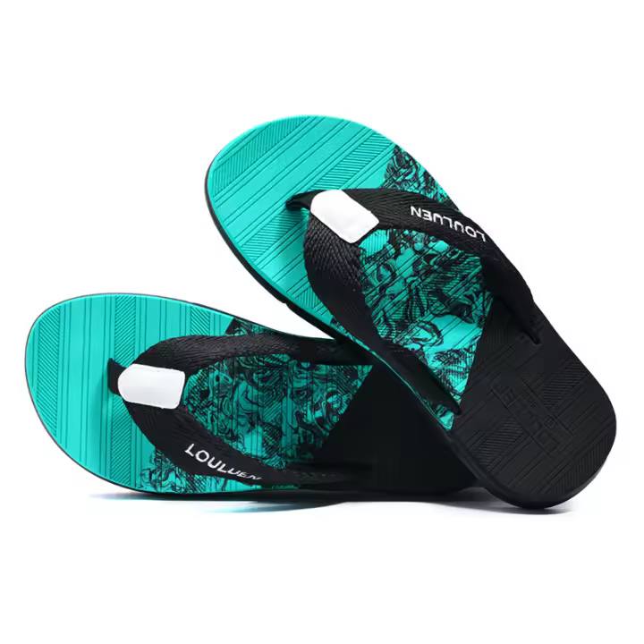 Chanclas de verano para hombre, nuevas sandalias para hombre, zapatos de playa casuales para exteriores, chanclas de moda - 1