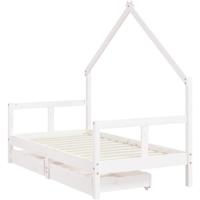 Estructura de Cama Infantil con cajones Madera de Pino 80x160cm - details 88