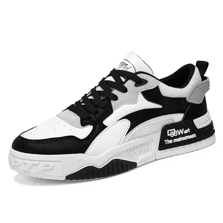 Zapatillas Casuales para Hombre Verano 2024 Comodidad en Plataforma Blanca Tendencia - 1