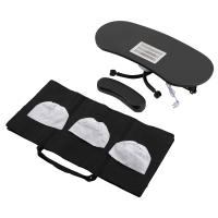MESA DE MANICURA portátil con ventosa negra, mesa plegable para uñas con 3 bolsas de vacío para recorte, belleza, cuidado de uñas - details 3