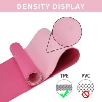 Gimnasia en, Yoga, Fitness, Antideslizante, para Entrenamiento, Deportes, Twists y Pilates, con Correa para el Hombro, 183 61 x 0,6 cm - details 1