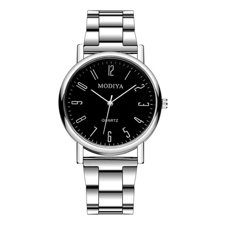Reloj deportivo de cuarzo para hombre de acero informal - 1