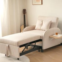 Sofá Cama Extensible Multifuncional Función de Cama, Silla Retráctil, Mesa de Té Plegable - details 0