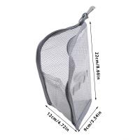 Estuche Portátil De Viaje Para Brochas De Maquillaje Y Cepillo De Dientes Organizador De Bolsa De Almacenamiento De Cosméticos Material EVA Laminado Mesh Estilo Minimalista - details 6
