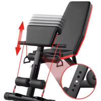 BANCO ABDOMINAL, AJUSTABLE, MULTIFUNCIONAL PARA MUSCULACIÓN, GIMNASIO EN CASA - details 6