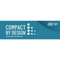 Compact By Design. Certified By Amazon. Climate Pledge Friendly.