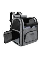 Bolsa de transporte para perros, mochila de hombro para mascotas, marco fuerte, transpirable, plegable, doble puerta, adecuado - details 12