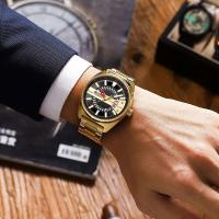 Reloj de Cuarzo CURREN 8403 Reloj de Tira de Acero con Calendario Estilo de Negocios y Ocio para Hombres Reloj de Pulsera de Cuero Automático - details 13