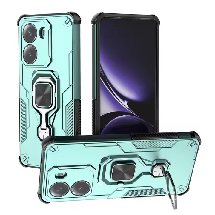 Funda Antigolpes para Teléfono con Anillo Magnético para Xiaomi Poco X7, X7 Pro, C75 - 1