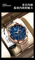 Reloj deportivo para hombre nuevo suizo, reloj de cuarzo impermeable multifuncional - details 2