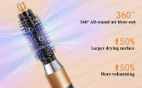 Boquilla esponjosa de cilindro para Dyson Airwrap HS01 HS05, accesorios para secador de pelo, reemplazo de boquilla de cilindro de diente de tamaño pequeño, 20MM - details 2