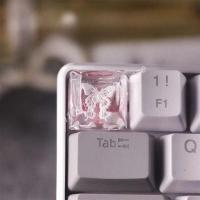 Personalized Handmade  Keycaps Resin Translucent SA Height nical Keyboard Game Accessories Keycap MX Switch Gifts - details 3