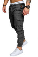 Pantalones deportivos elásticos sueltos para hombre con encaje, pantalones con entrepierna abierta, moda casual - details 17