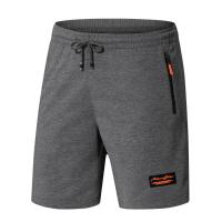Pantalones cortos de algodón de los hombres casuales verano nueva moda con bolsillos laterales y cremallera pantalones de correr al aire libre - details 4