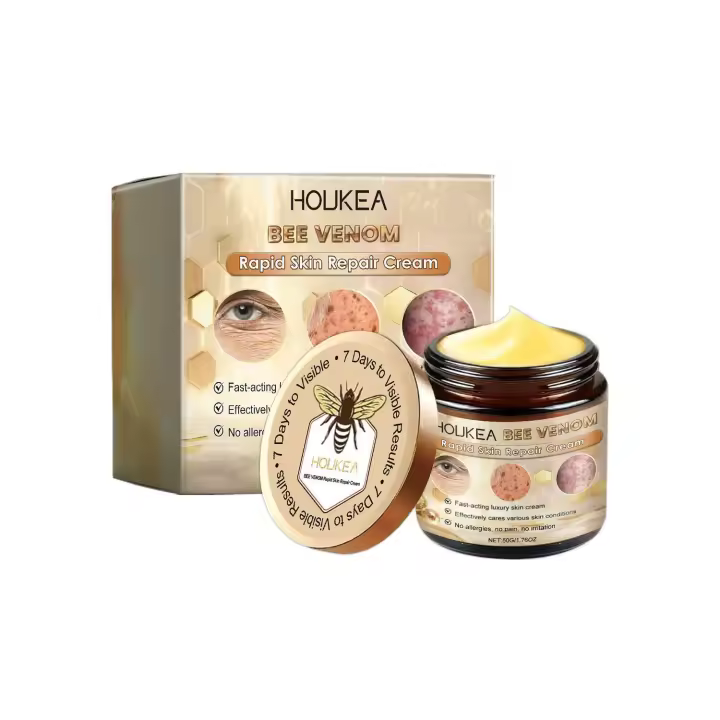 La crema calmante para el cuidado de la piel con propóleo reduce el enrojecimiento, la opacidad, la suavidad, la hidratación, la nutrición, el rejuvenecimiento y. - 1