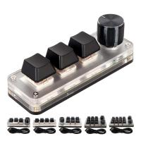 Red Switch ro Keyboard Plug and Play Customized Knobs USB  Keypad Desktop PC Windows vista ux For OS X - details 5