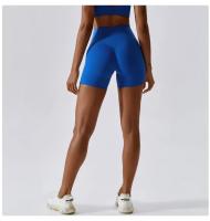 Pantalones cortos de yoga color carne de secado rápido, pantalones cortos para correr y fitness para levantamiento de cadera, leggings deportivos ajustados de cintura alta - details 11