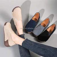 Nuevo diseño de moda, plataforma de piel de vaca, talla 42, altura de cuña suave aumentada, zapatos deportivos informales de cuero baratos - details 7